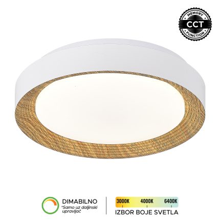LED plafonjera LP-405-54R WH+WD-Cormel-FORMA