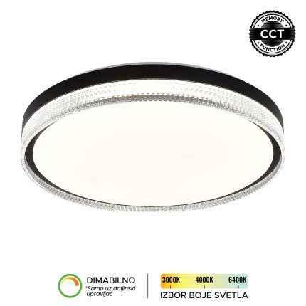 LED plafonjera LP-415-70R BK-Cormel-FORMA