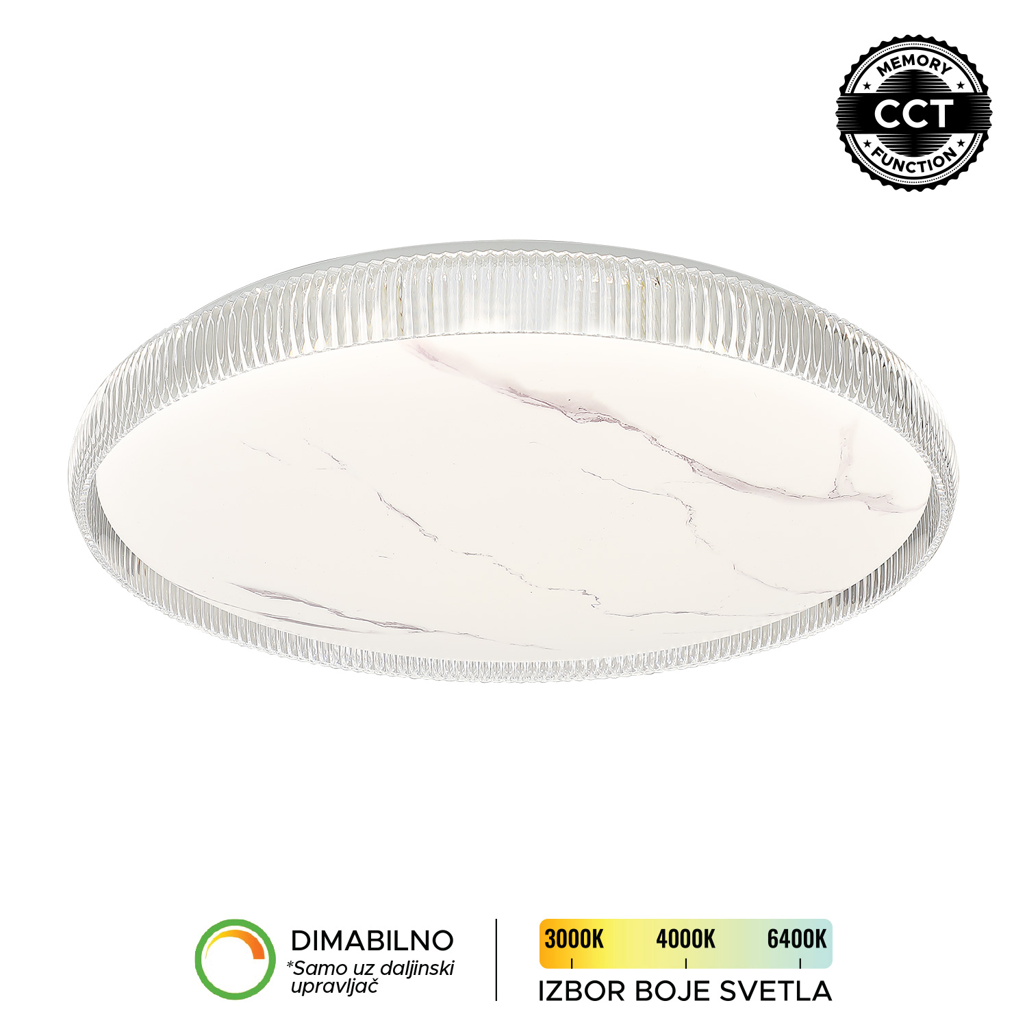 LED plafonjera LP-425-86R SGY-Cormel-FORMA