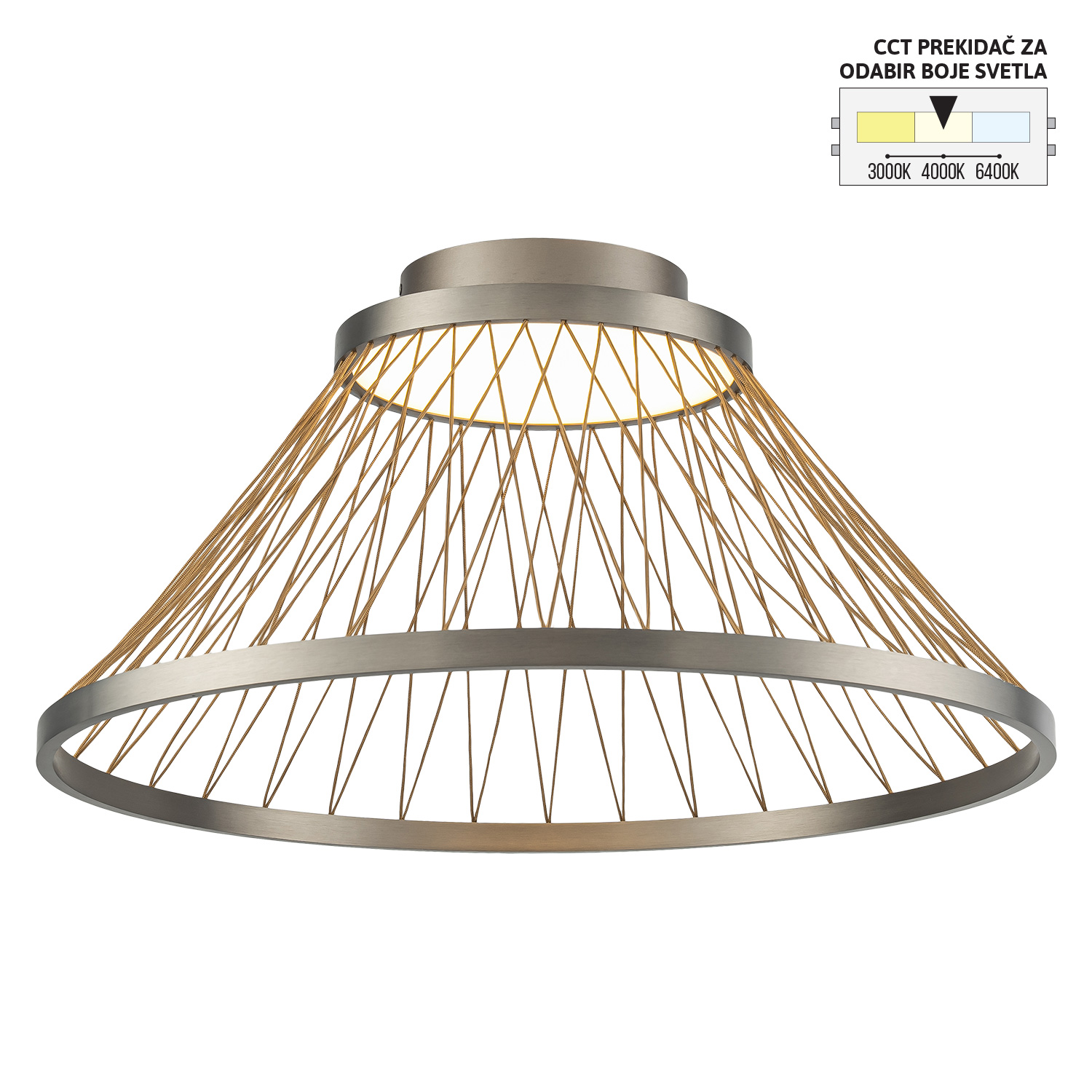 LED plafonska lampa F2101-40C SNA-Cormel-FORMA