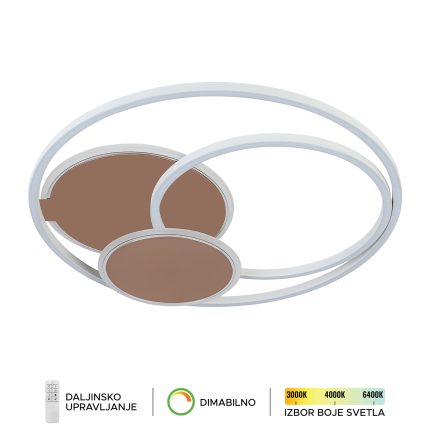LED plafonska lampa F2102-36C WH+RG-Cormel-FORMA