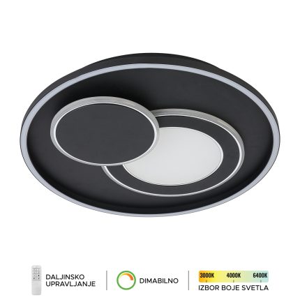 LED plafonska lampa F2106-24C BK-Cormel-FORMA